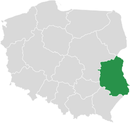 Wojewodztwo lubelskie polozone we wschodniej czesci Polski. Na terenie wojewodztwa znajduje sie 47 miast. Centrum inwestycji budowlanych oraz nauki skupione jest w Lublinie