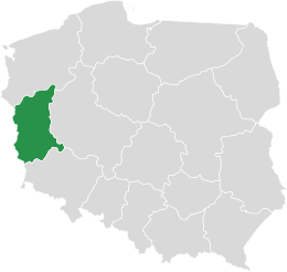 Wojewodztwo lubuskie polozone w zachodniej Polsce z siedziba wojewody w Gorzowie wielkopolskim i sejmiku w Zielonej Gorze