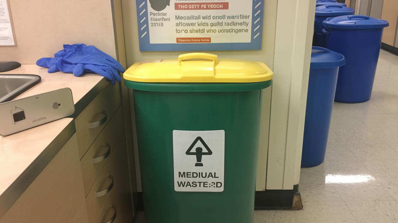 odpady medyczne bezpieczne i zgodne z BDO