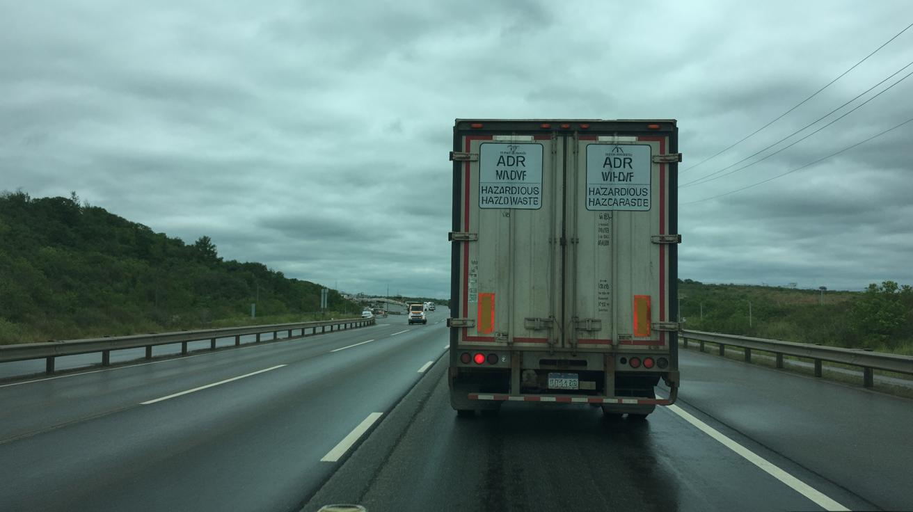 transport odpadow niebezpiecznych prawo jazdy adr zgodnie