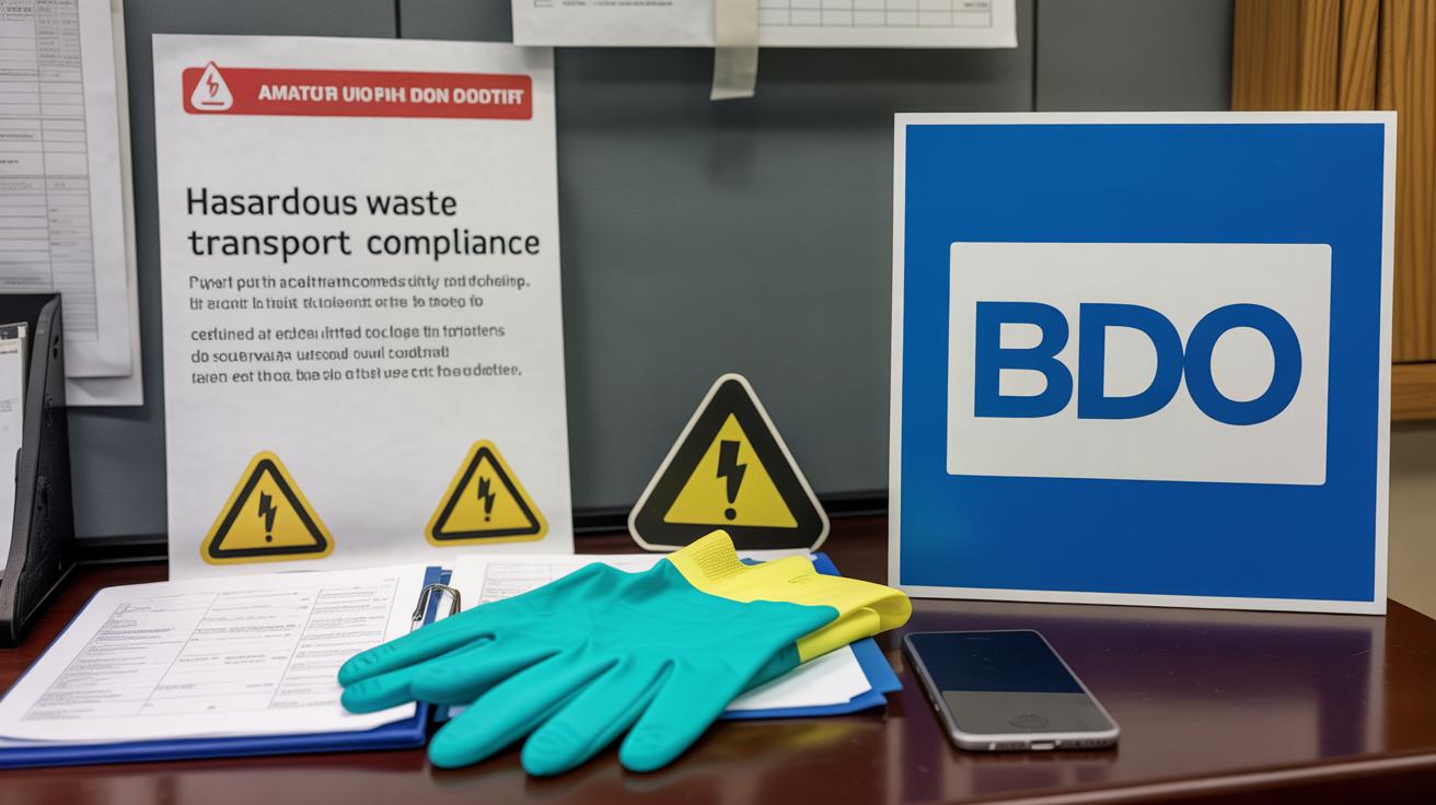 transport odpadow niebezpiecznych zgodnosc i obowiazki BDO