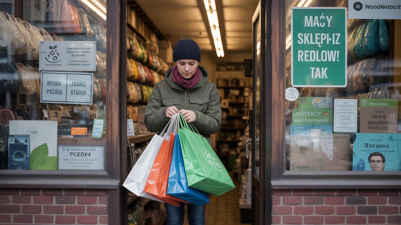 Czy may sklep musi skadac sprawozdanie z reklamowek Tak
