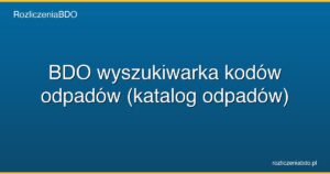 bdo wyszukiwarka kodow odpadow featured