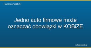 jeden samochod kobize obowiazki featured