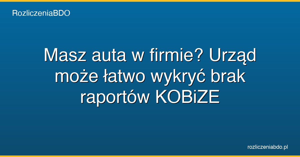samochody sluzbowe kobize raport featured