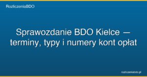 sprawozdanie bdo kielce featured