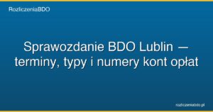sprawozdanie bdo lublin featured