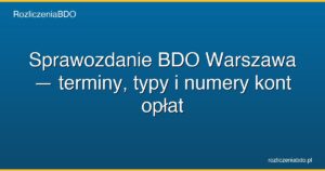 sprawozdanie bdo warszawa featured