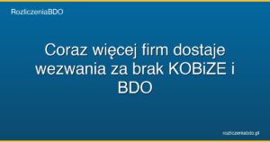 wezwania bdo kobize brak rejestracji featured