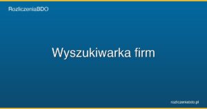 wyszukiwarka firm featured
