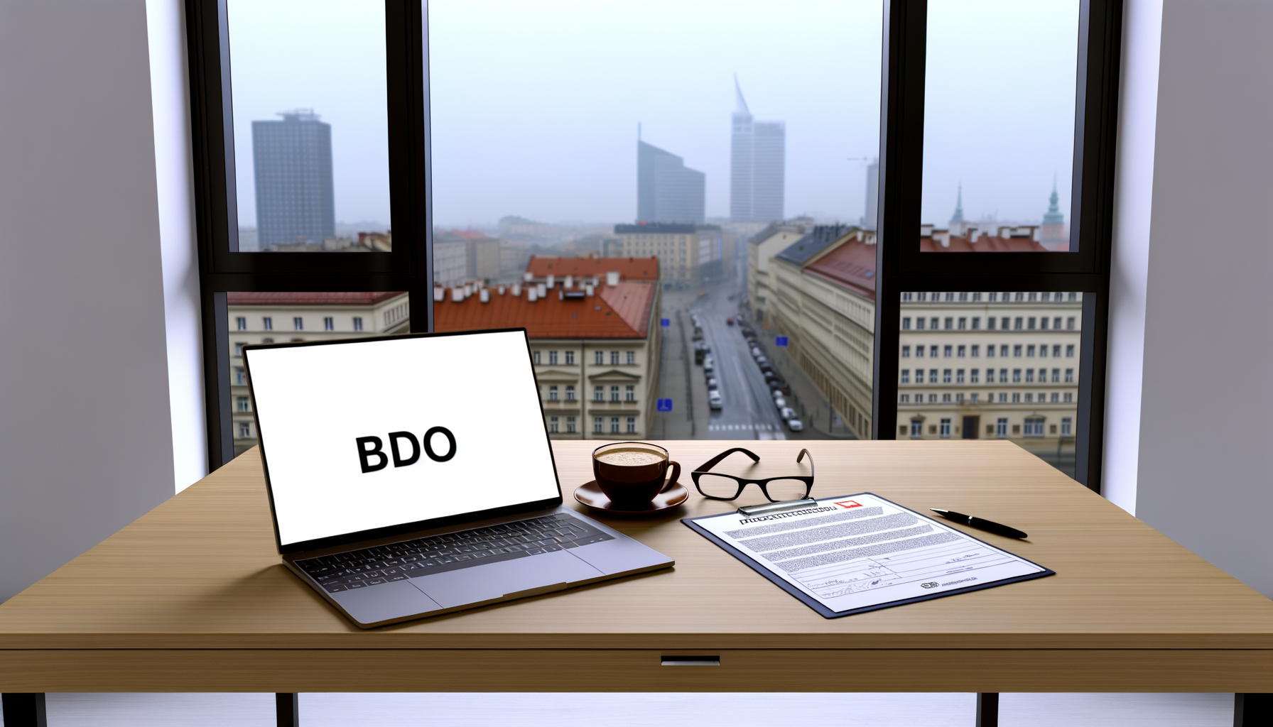 Infografika BDO Kielce usługi dla firm schemat