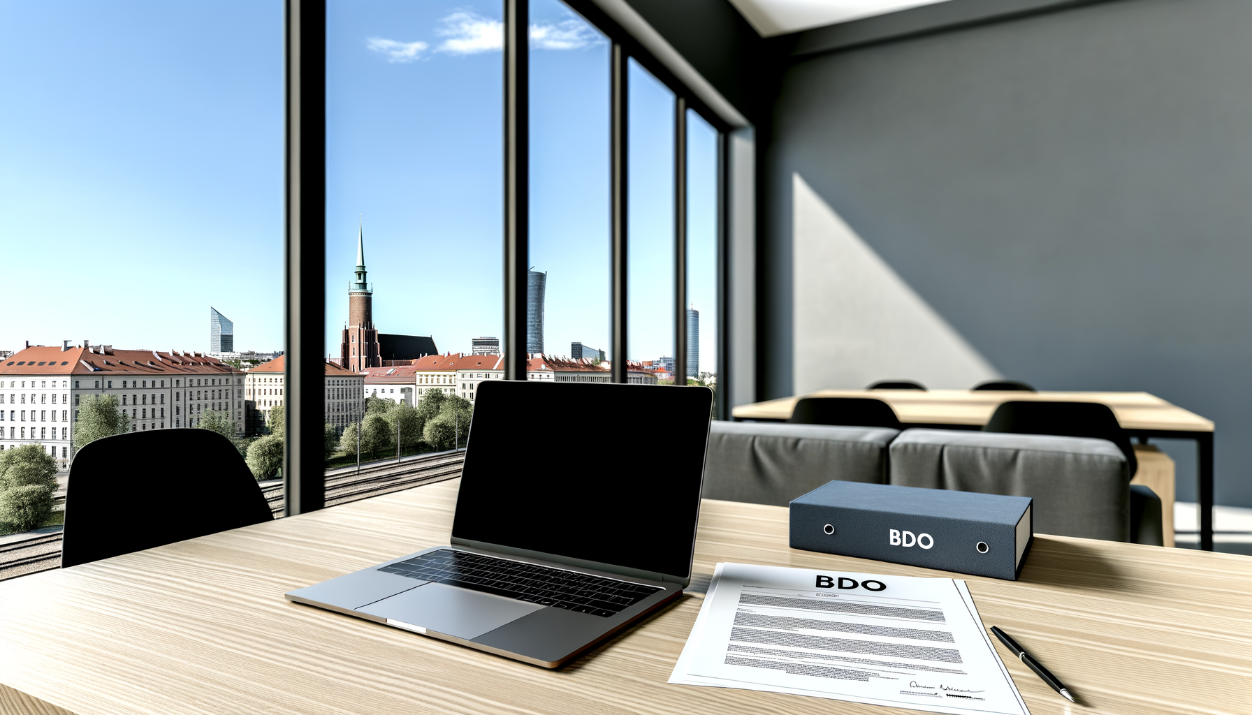 Infografika usług BDO Wrocław dla firm schema
