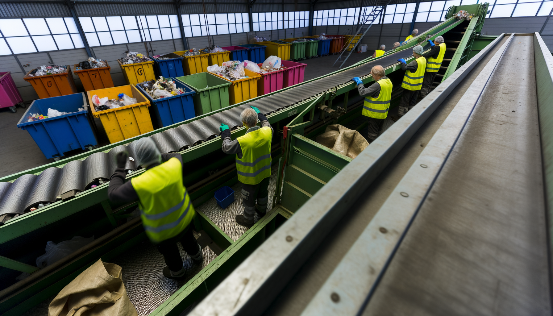 Zero waste w firmie – redukcja odpadów produkcyjnych na taśmie sortowniczej zakładu recyklingu