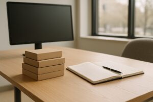 Ewidencja opakowań BDO — dokumentacja opakowań na biurku